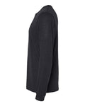 BELLA + CANVAS 3513 Black Heather Triblend — direct side