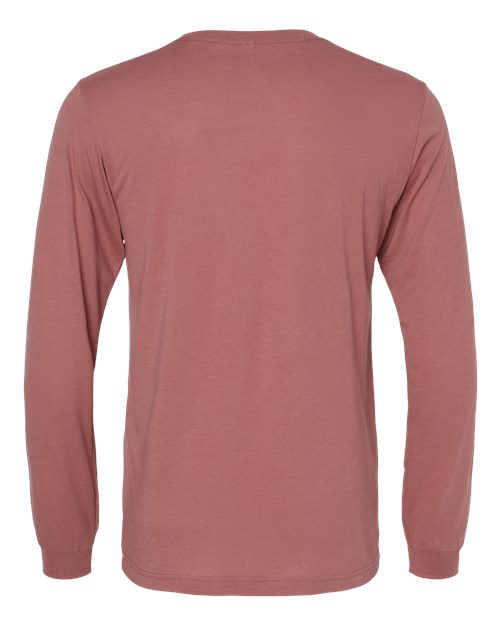 BELLA + CANVAS 3513 Mauve Triblend — back