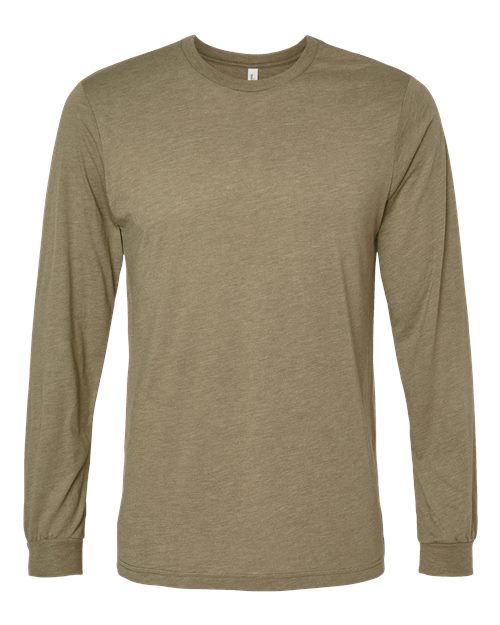 BELLA + CANVAS 3513 Olive Triblend — front