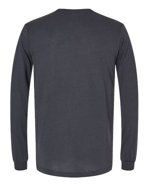BELLA + CANVAS 3513 Solid Dark Grey Triblend — back