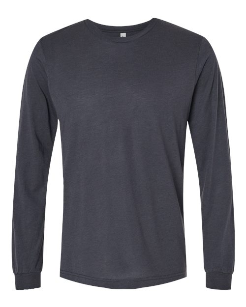 BELLA + CANVAS 3513 Solid Dark Grey Triblend — front