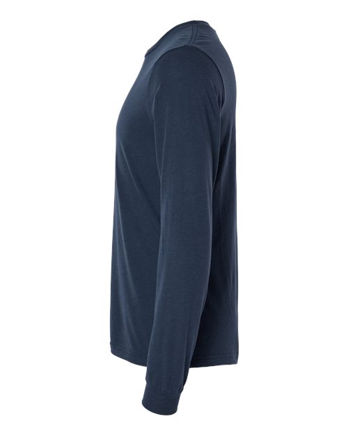BELLA + CANVAS 3513 Solid Navy Triblend — direct side