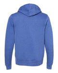 BELLA + CANVAS 3719 Heather Columbia Blue — back