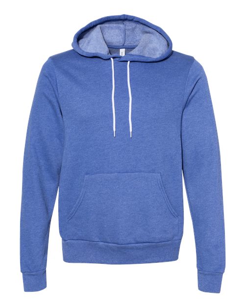 BELLA + CANVAS 3719 Heather Columbia Blue — front