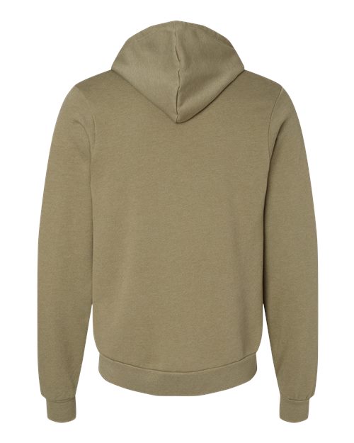 BELLA + CANVAS 3719 Heather Olive — back