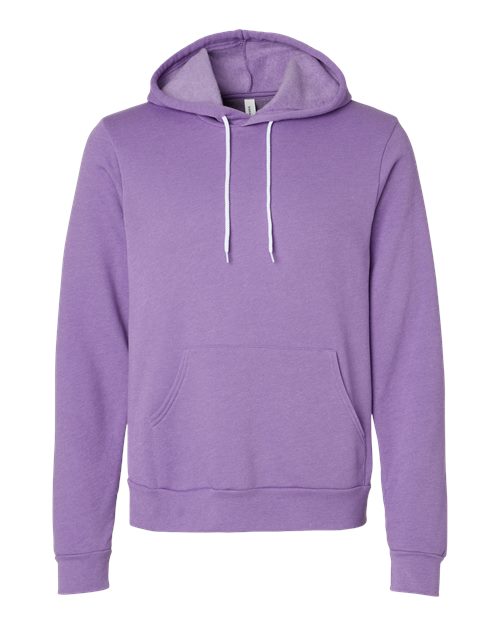 BELLA + CANVAS 3719 Heather Team Purple — front