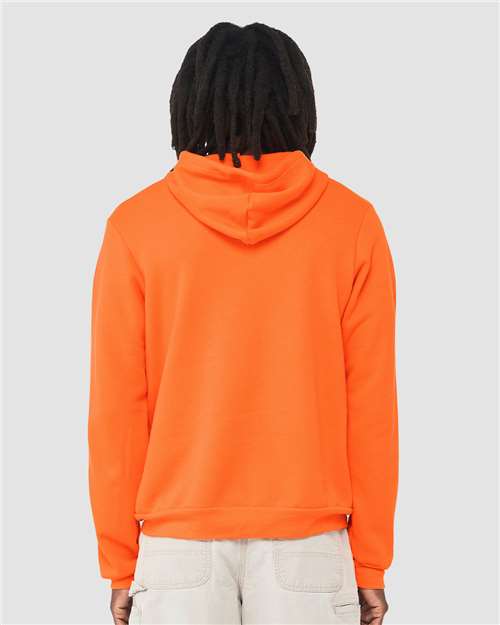 BELLA + CANVAS 3719 Orange — on model back