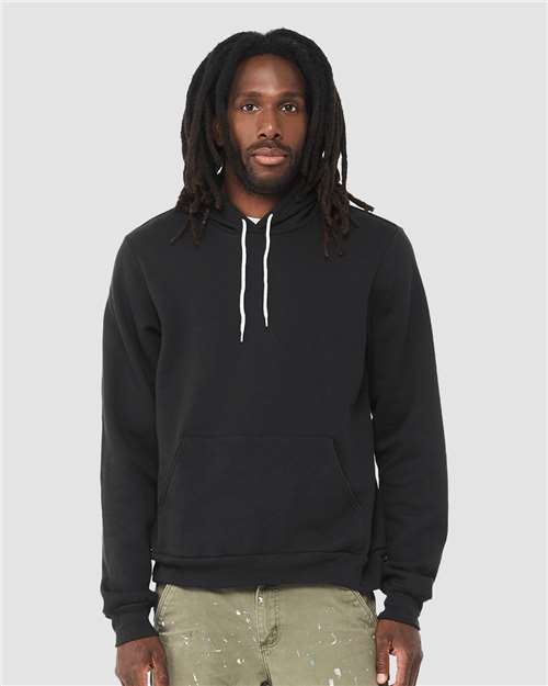 BELLA + CANVAS 3719 Vintage Black — on model front