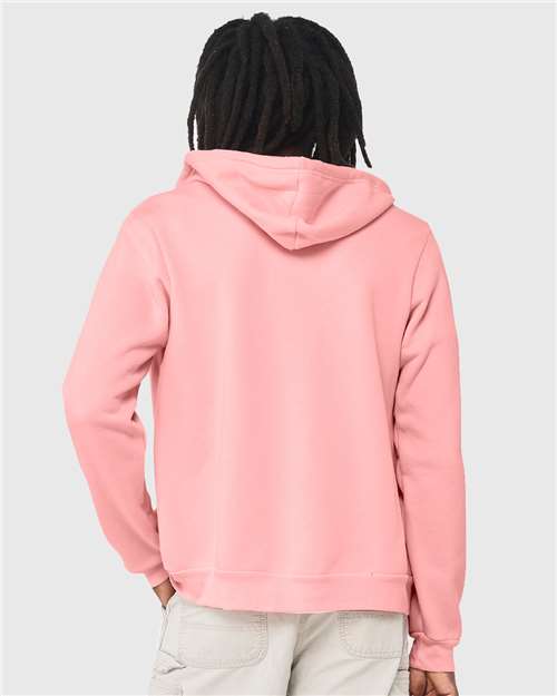 BELLA + CANVAS 3739 Pink — on model back