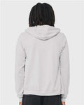 BELLA + CANVAS 3739 Silver — on model back