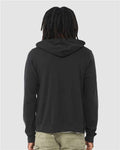 BELLA + CANVAS 3739 Vintage Black — on model back
