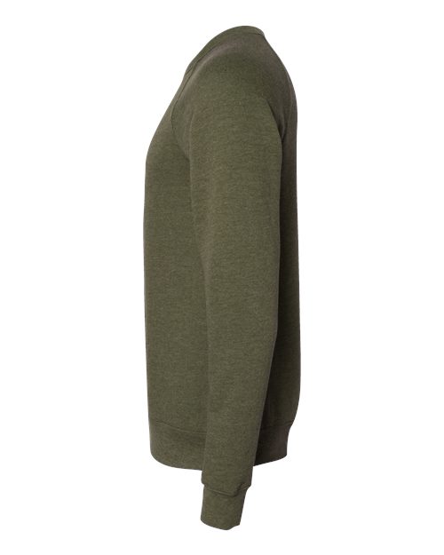 BELLA + CANVAS 3901 Heather Olive — direct side