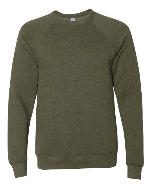 BELLA + CANVAS 3901 Heather Olive — front