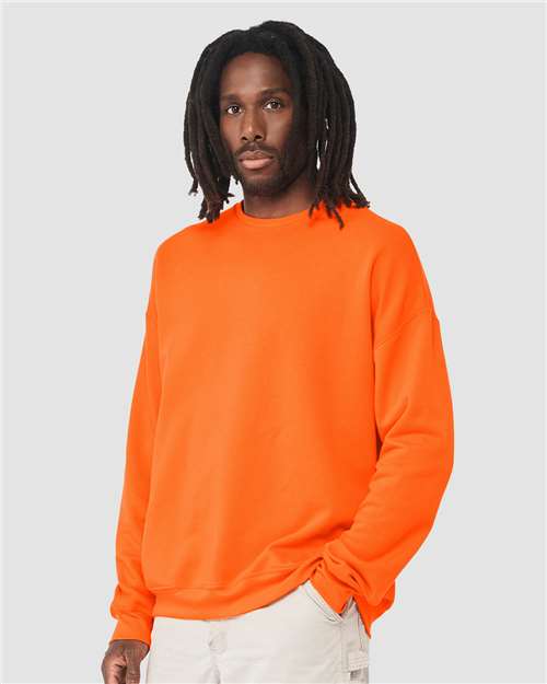 BELLA + CANVAS 3945 Orange — on model side