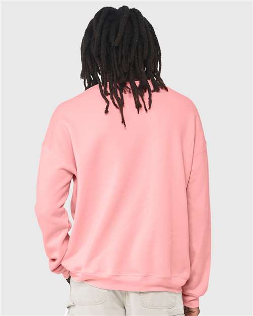 BELLA + CANVAS 3945 Pink — on model back