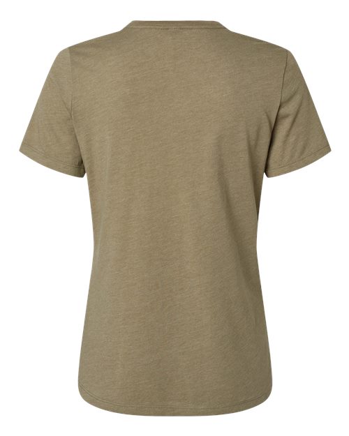 BELLA + CANVAS 6400CVC Heather Olive — back
