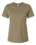 BELLA + CANVAS 6400CVC Heather Olive — front