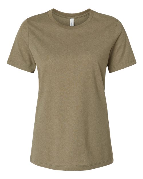 BELLA + CANVAS 6400CVC Heather Olive — front