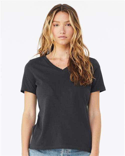 BELLA + CANVAS 6405 Dark Grey — on model front