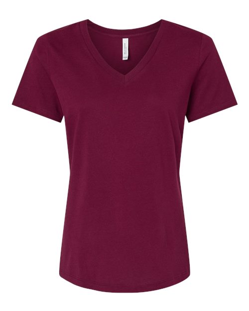 BELLA + CANVAS 6405 Maroon — front