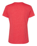 BELLA + CANVAS 6405CVC Heather Red — back