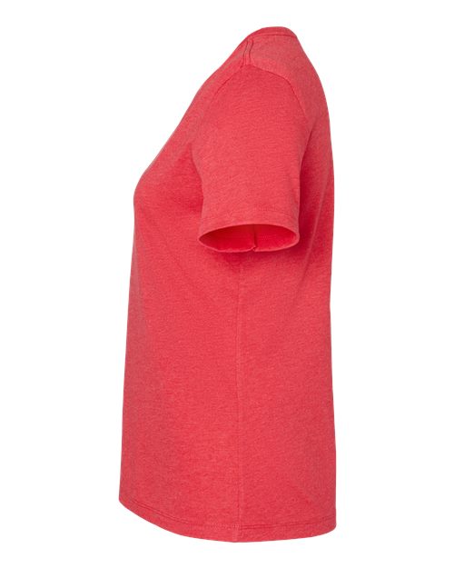 BELLA + CANVAS 6405CVC Heather Red — direct side