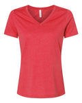 BELLA + CANVAS 6405CVC Heather Red — front