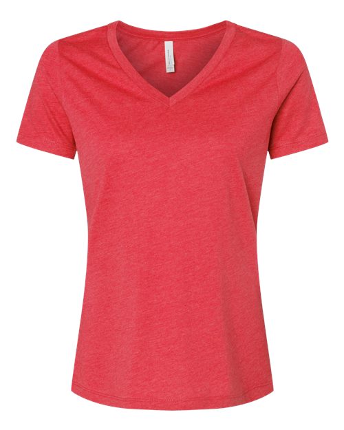 BELLA + CANVAS 6405CVC Heather Red — front