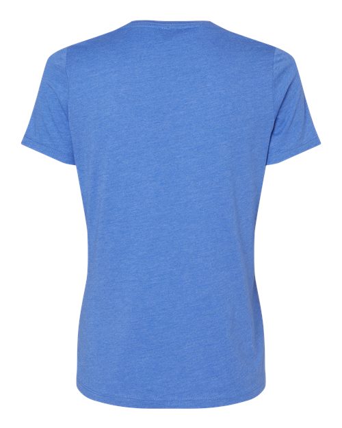 BELLA + CANVAS 6405CVC Heather True Royal — back