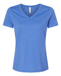 BELLA + CANVAS 6405CVC Heather True Royal — front
