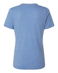 BELLA + CANVAS 6413 Blue Triblend — back