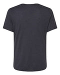 BELLA + CANVAS 6413 Solid Dark Grey Triblend — back