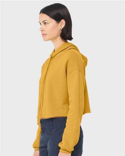BELLA + CANVAS 7502 Heather Mustard — on model side