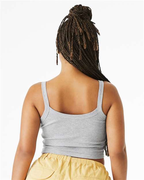 BELLA + CANVAS 1012 Athletic Heather — on model back