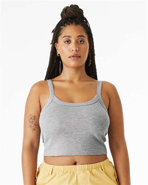BELLA + CANVAS 1012 Athletic Heather — on model front