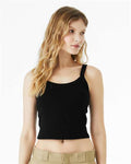 BELLA + CANVAS 1012 Solid Black Blend — on model front