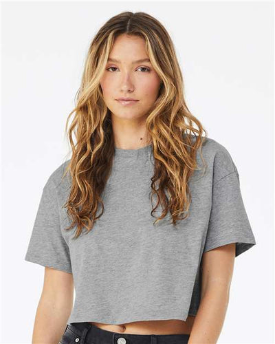 BELLA + CANVAS 6482 Athletic Heather — on model front