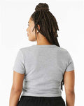 BELLA + CANVAS 1010 Athletic Heather — on model back