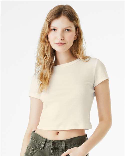 BELLA + CANVAS 1010 Solid Natural Blend — on model front