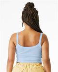 BELLA + CANVAS 1012 Solid Baby Blue Blend — on model back
