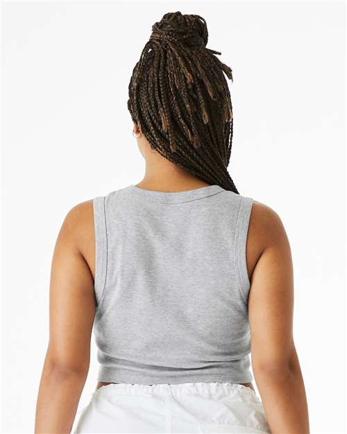 BELLA + CANVAS 1013 Athletic Heather — on model back