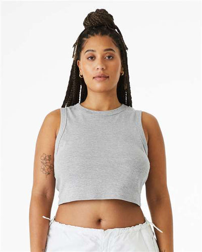 BELLA + CANVAS 1013 Athletic Heather — on model front