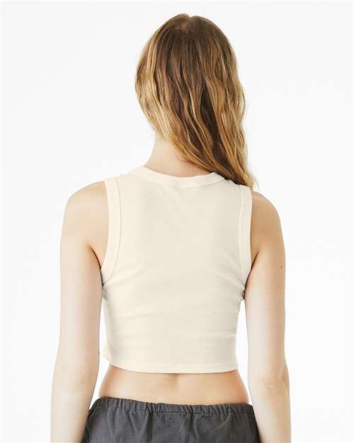 BELLA + CANVAS 1013 Solid Natural Blend — on model back