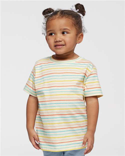 Rabbit Skins 3321 Sunkissed Stripe — on model front