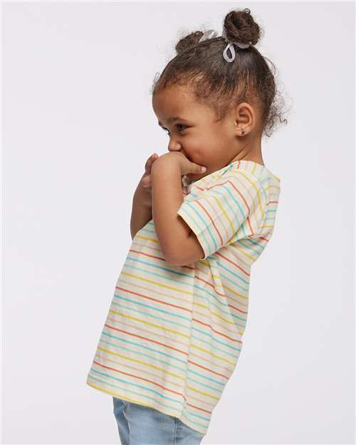 Rabbit Skins 3321 Sunkissed Stripe — on model side