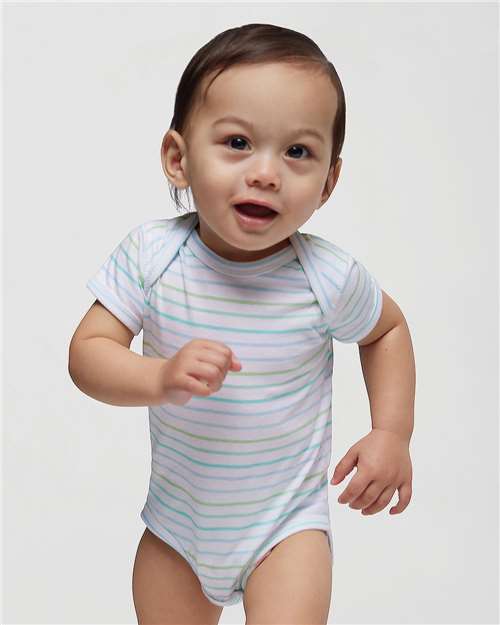 Rabbit Skins 4424 Marine Stripe — on model front