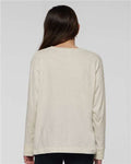 LAT 6201 Natural Heather — on model back