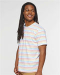 LAT 6901 Rainbow Stripe — on model side