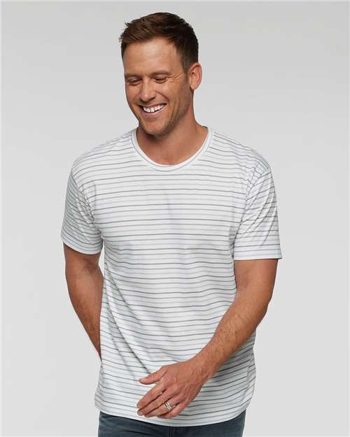 LAT 6901 Shadow Stripe — on model front