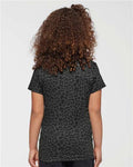 LAT 2616 Black Leopard — on model back